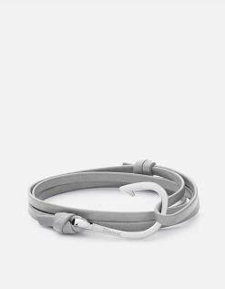 Hook Leather, Silver 31 Hook Leather, Silver -Online Fashion Accessories 100 0002 color gray 01