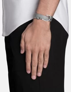 Hook Leather, Silver 32 Hook Leather, Silver -Online Fashion Accessories 100 0002 color gray 03