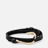 Hook Leather, Gold 2 Hook Leather, Gold -Online Fashion Accessories 100 0004 color black 01