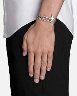 Anchor Rope, Silver 38 Anchor Rope, Silver -Online Fashion Accessories 100 0009 color cambridge 03