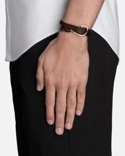 Hook Leather, Gold -Online Fashion Accessories 100 0021 color cafecito 03