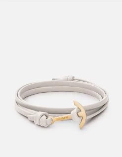 Mini Modern Anchor Leather, Gold -Online Fashion Accessories 100 0102 color creme 01