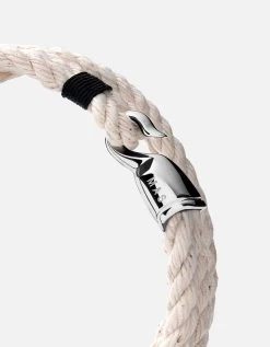 Trice Rope, Sterling Silver -Online Fashion Accessories 101 0155 color naturalcotton 03