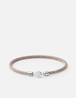 Nexus Rope Bracelet, Sterling Silver -Online Fashion Accessories 101 0215 color marblesteel 01