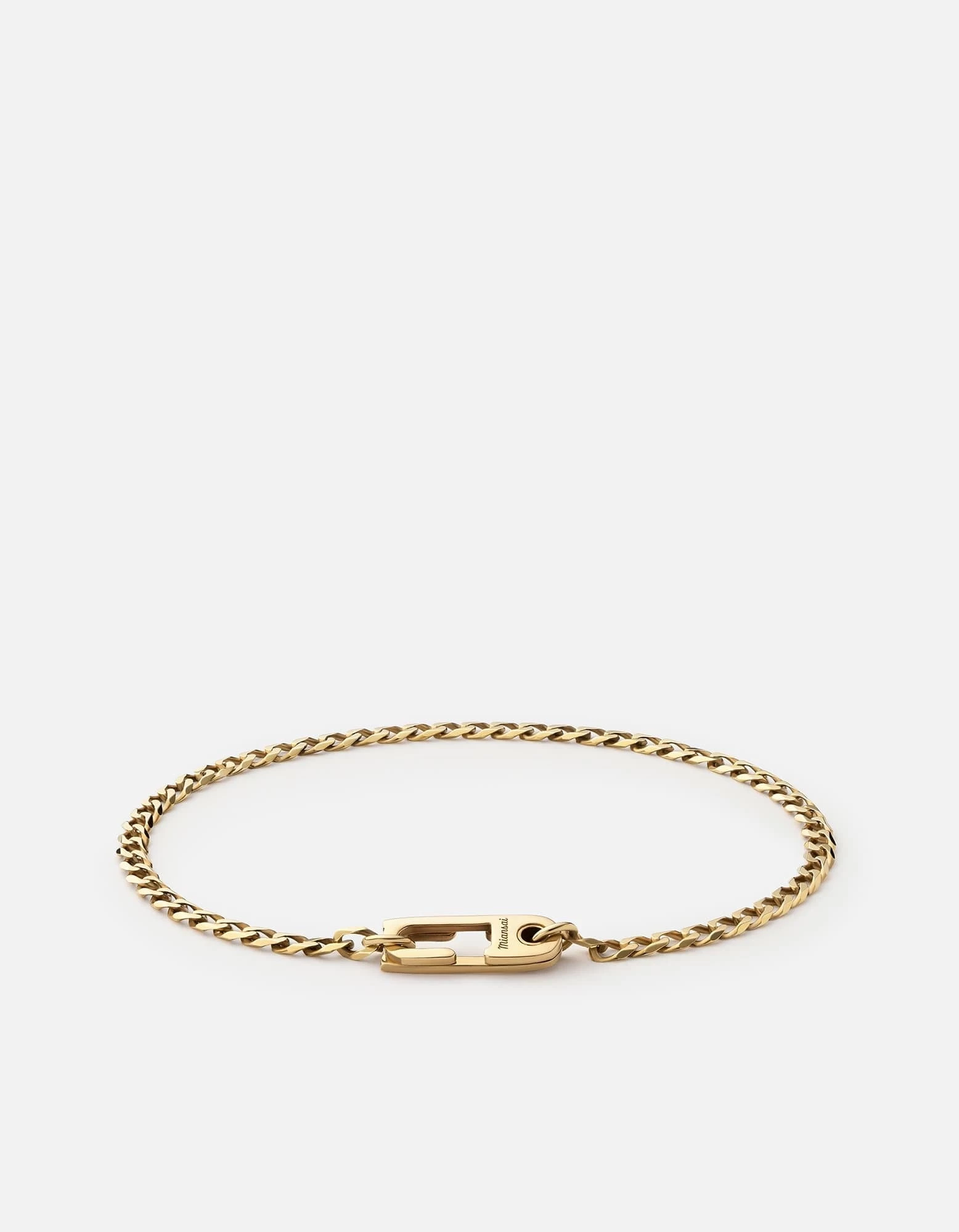 Annex Cuban Chain Bracelet I, Gold Vermeil 3 Annex Cuban Chain Bracelet I, Gold Vermeil