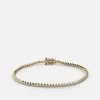 Century Round Bracelet, 14k Gold Pavé -Online Fashion Accessories 101 0318 color polishedyellowgoldpave 01