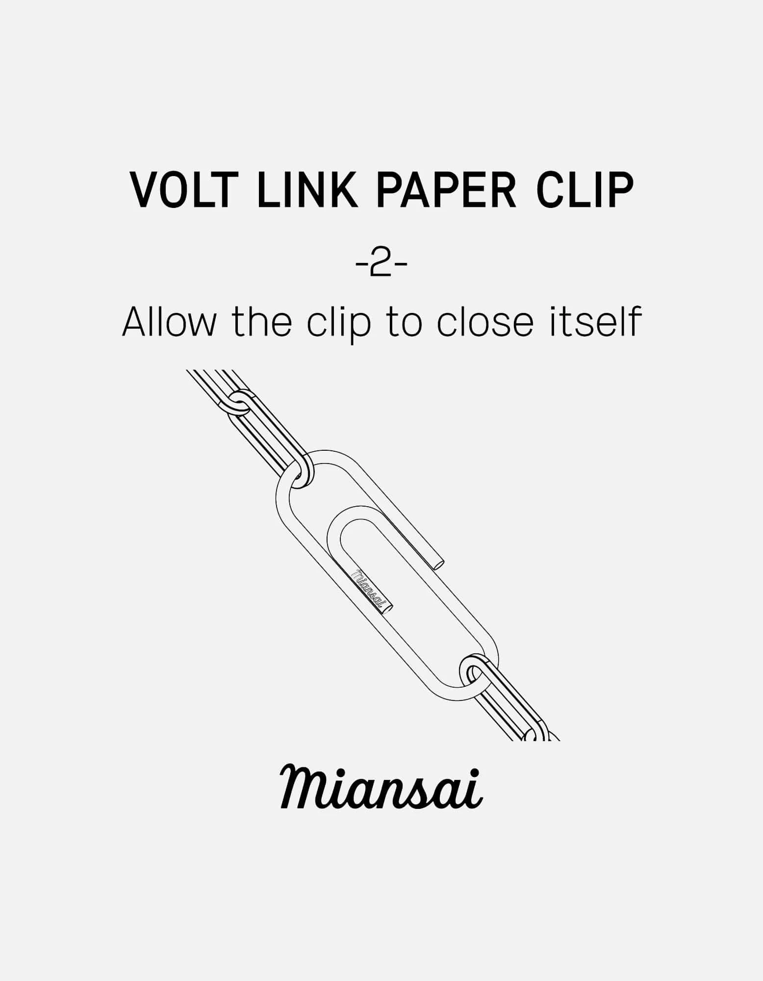 Volt Link Paper Clip Bracelet, Sterling Silver 7 Volt Link Paper Clip Bracelet, Sterling Silver - Image 5