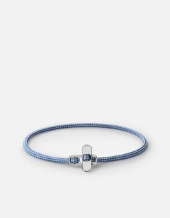 Metric 2.5mm Rope Bracelet, Sterling Silver -Online Fashion Accessories 101 0327 color lightblue 01 8185a419 f57e 4597 a192 b01d92b51a81
