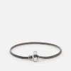 Metric 2.5mm Rope Bracelet, Sterling Silver/Sand-Black -Online Fashion Accessories 101 0327 color sandblack 01 b908bc95 6a45 4cd5 9e59 8f123715af80