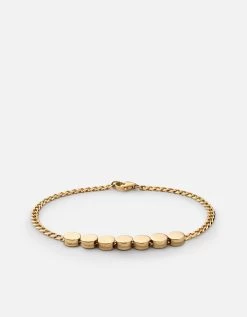 Type Chain Bracelet, Gold Vermeil -Online Fashion Accessories 101 0335 color 7letterspolishedgold 07