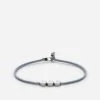 Type Metric 2.5mm Rope Bracelet, Sterling Silver/Light Blue -Online Fashion Accessories 101 0369 color 3letterslightblue 01