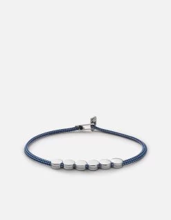 Type Metric 2.5mm Rope Bracelet, Sterling Silver/Dark Blue -Online Fashion Accessories 101 0369 color 6lettersdarkblue 06 974508ac 6ade 47ed 9342 9feb54ff9fc8