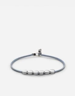Type Metric 2.5mm Rope Bracelet, Sterling Silver/Light Blue 30 Type Metric 2.5mm Rope Bracelet, Sterling Silver/Light Blue -Online Fashion Accessories 101 0369 color 6letterslightblue 06