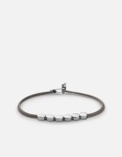 Type Metric 2.5mm Rope Bracelet, Sterling Silver/Sand/Black 30 Type Metric 2.5mm Rope Bracelet, Sterling Silver/Sand/Black -Online Fashion Accessories 101 0369 color 6letterssandblack 06 aabe17b9 0e59 4567 9e06 c9309493cda1