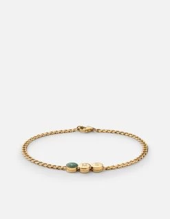 Dove Type Chain Bracelet, Gold Vermeil 14 Dove Type Chain Bracelet, Gold Vermeil -Online Fashion Accessories 101 0377 color 2lettersteal 03 2fc40411 17e9 47b0 a60a d8d258db94f6