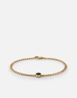 Volcan Type Chain Bracelet, Gold Vermeil