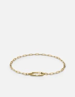 Annex Volt Link Bracelet, Gold Vermeil