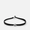 Opus Sapphire Metric 2.5mm Rope Bracelet, Sterling Silver/Black -Online Fashion Accessories 101 0422 color black 01