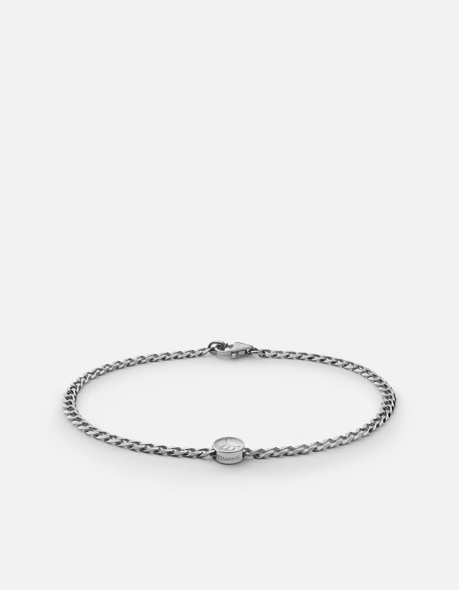 Meridian Chain Bracelet, Sterling Silver 3 Meridian Chain Bracelet, Sterling Silver