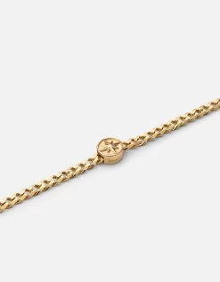 North Star Chain Bracelet, Gold Vermeil -Online Fashion Accessories 101 0427 color polishedgold 02