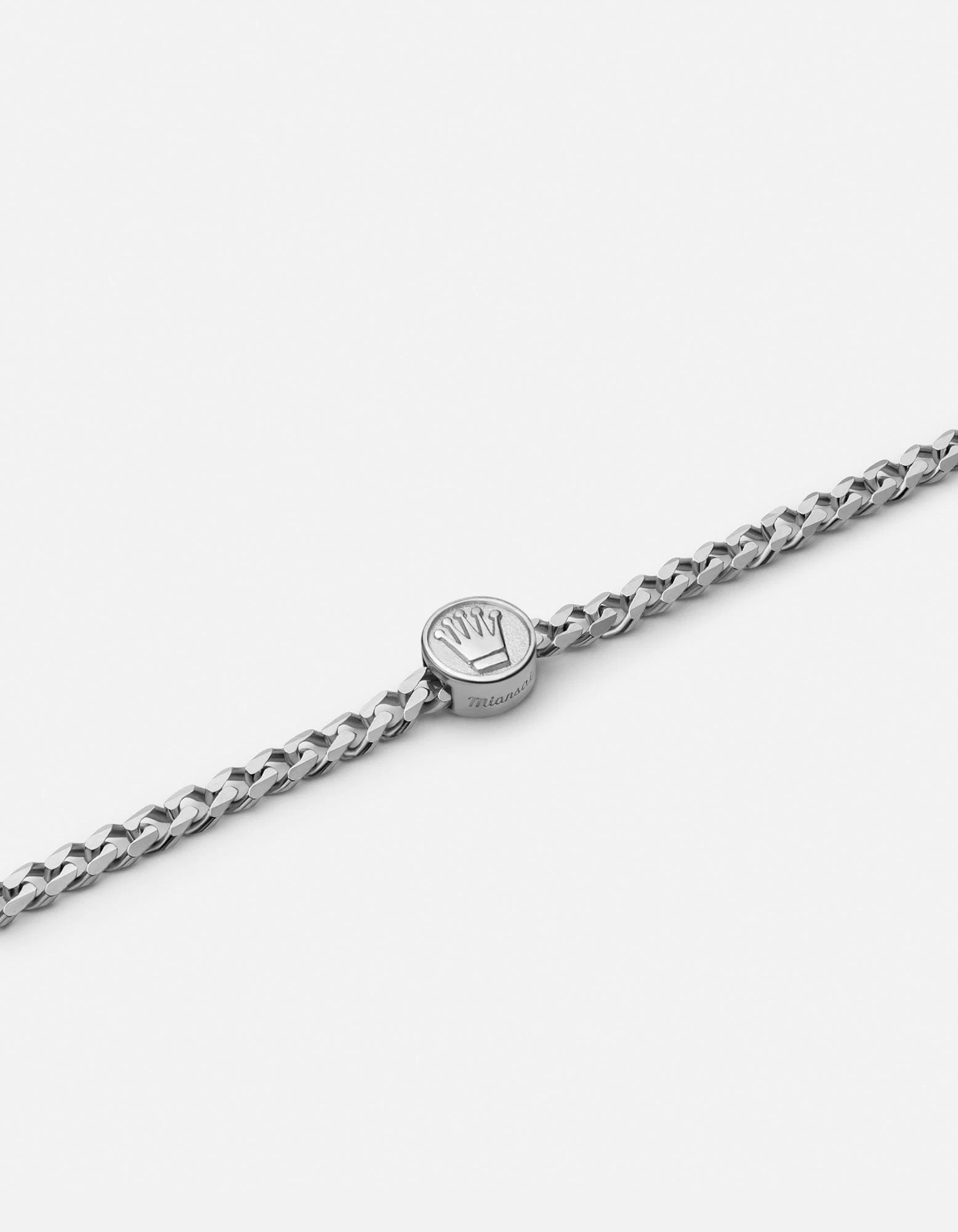Empire Chain Bracelet, Sterling Silver 4 Empire Chain Bracelet, Sterling Silver - Image 2