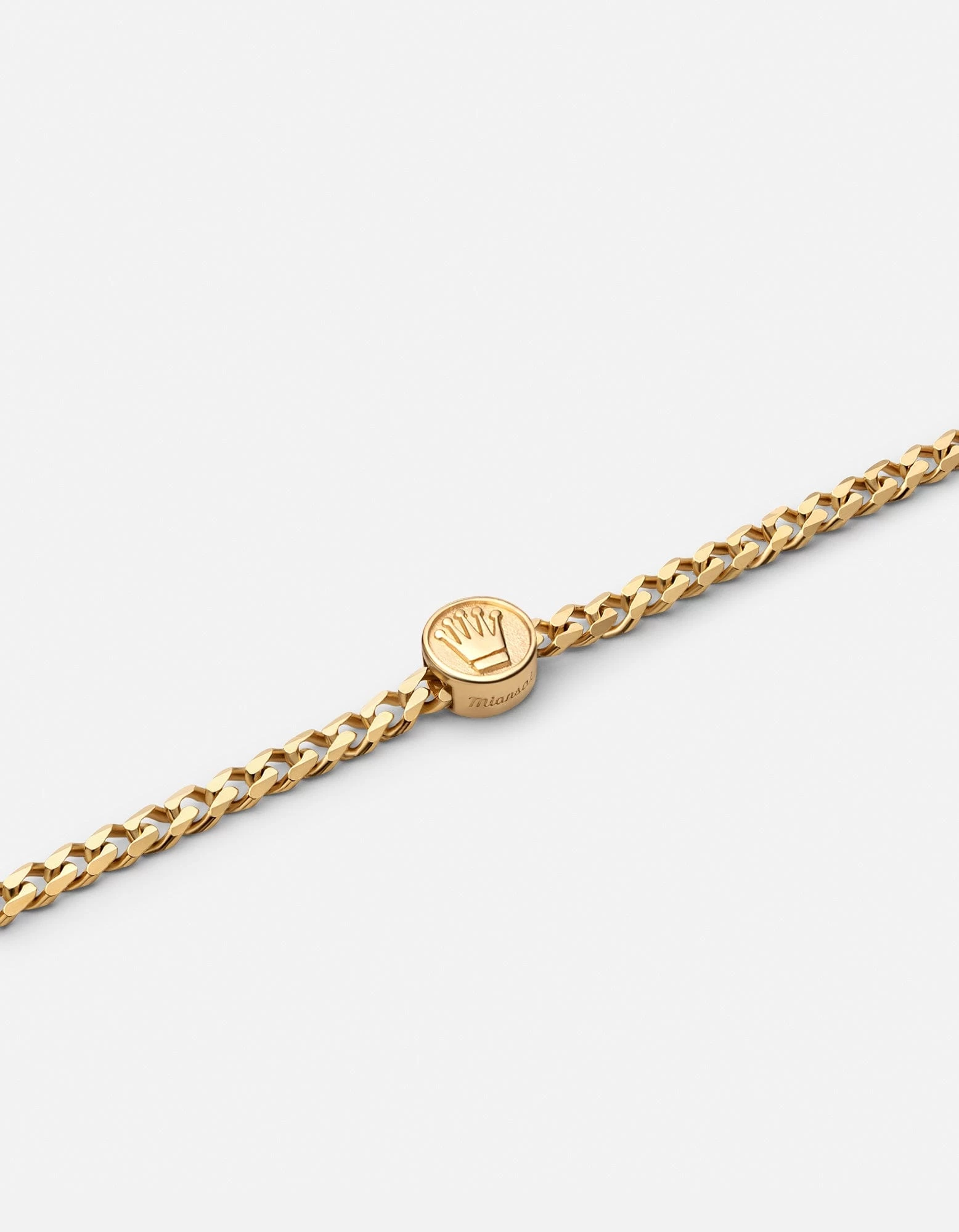 Empire Chain Bracelet, Gold Vermeil 4 Empire Chain Bracelet, Gold Vermeil - Image 2