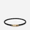 Cruz Rope Bracelet, Gold Vermeil 1 Cruz Rope Bracelet, Gold Vermeil -Online Fashion Accessories 101 0449 color blacksteel 01
