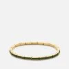 Line Aventurine Bracelet, Gold Vermeil -Online Fashion Accessories 101 0462 color green 01