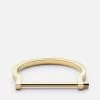 Modern Screw Cuff, Gold