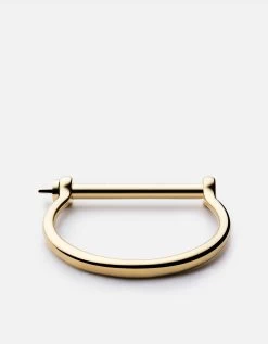 Screw Cuff, Gold -Online Fashion Accessories 102 0065 finish 14kgold 02 c1bc316b 18ad 4780 927d 80b738ec1e48