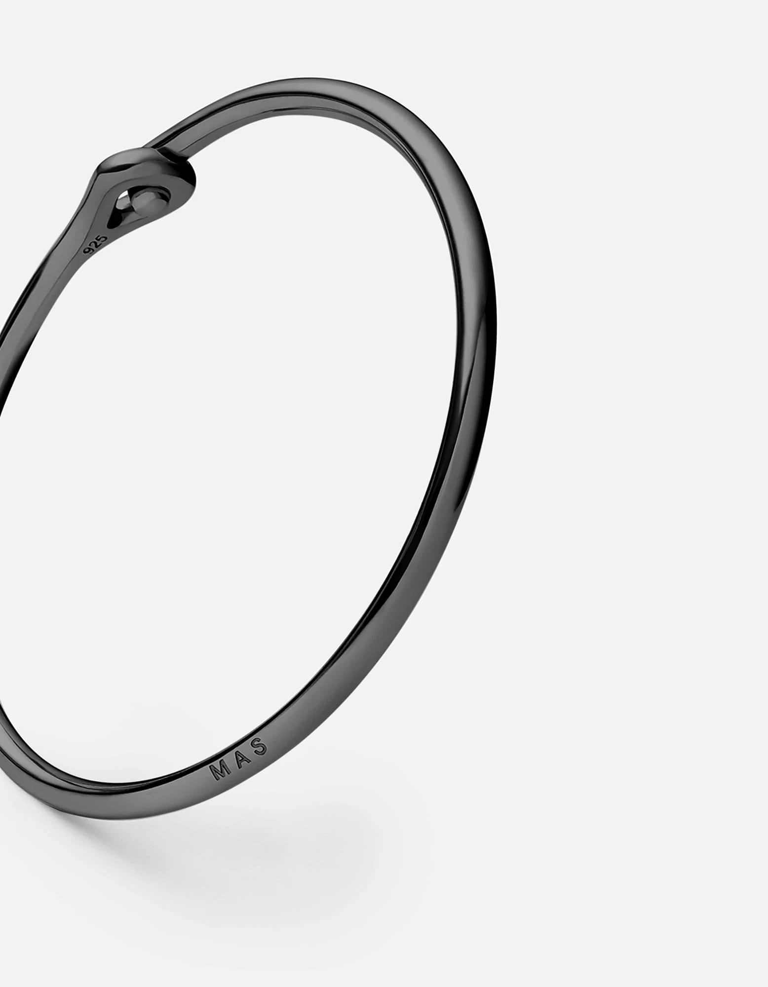 Neo Cuff, Black Rhodium 6 Neo Cuff, Black Rhodium - Image 4