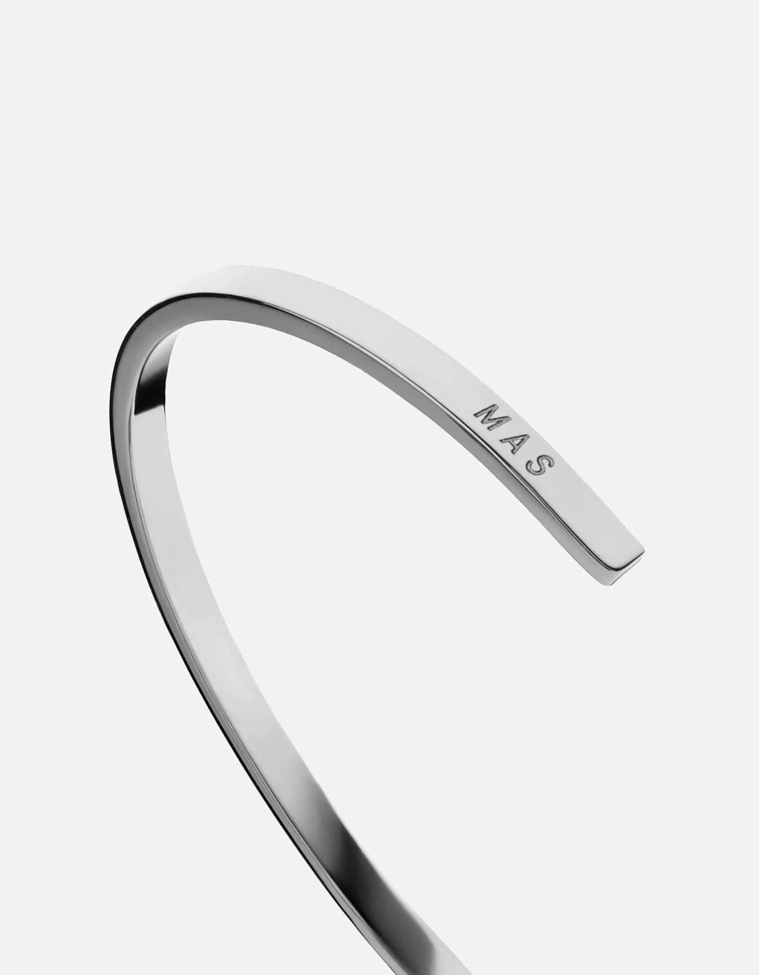 3mm Arbor Cuff, Sterling Silver 6 3mm Arbor Cuff, Sterling Silver - Image 4