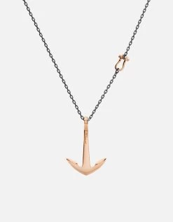 Anchor Necklace, Gold -Online Fashion Accessories 103 0007 color polishedrose 01 ddde2915 02cc 4b22 ad16 54dc38d3692a