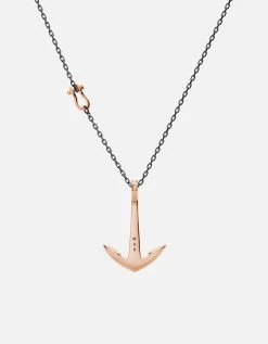Anchor Necklace, Gold -Online Fashion Accessories 103 0007 color polishedrose 02 4ec462f9 cc18 416c 8af4 f0baaf58dc10