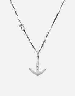 Anchor Necklace, Silver -Online Fashion Accessories 103 0018 color oxidizedsilver 02 9e8b9d91 caae 4291 a5e2 3af8e283b3c7