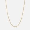 3mm Cuban Chain Necklace, Gold 1 3mm Cuban Chain Necklace, Gold -Online Fashion Accessories 103 0227 color polishedgold 01