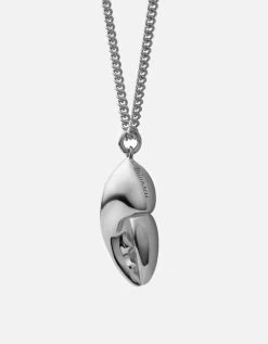 Lobster Claw Necklace, Sterling Silver -Online Fashion Accessories 103 0261 color polishedsilver 02 39ace05a 2177 4786 97d2 1ca4099d9c9f