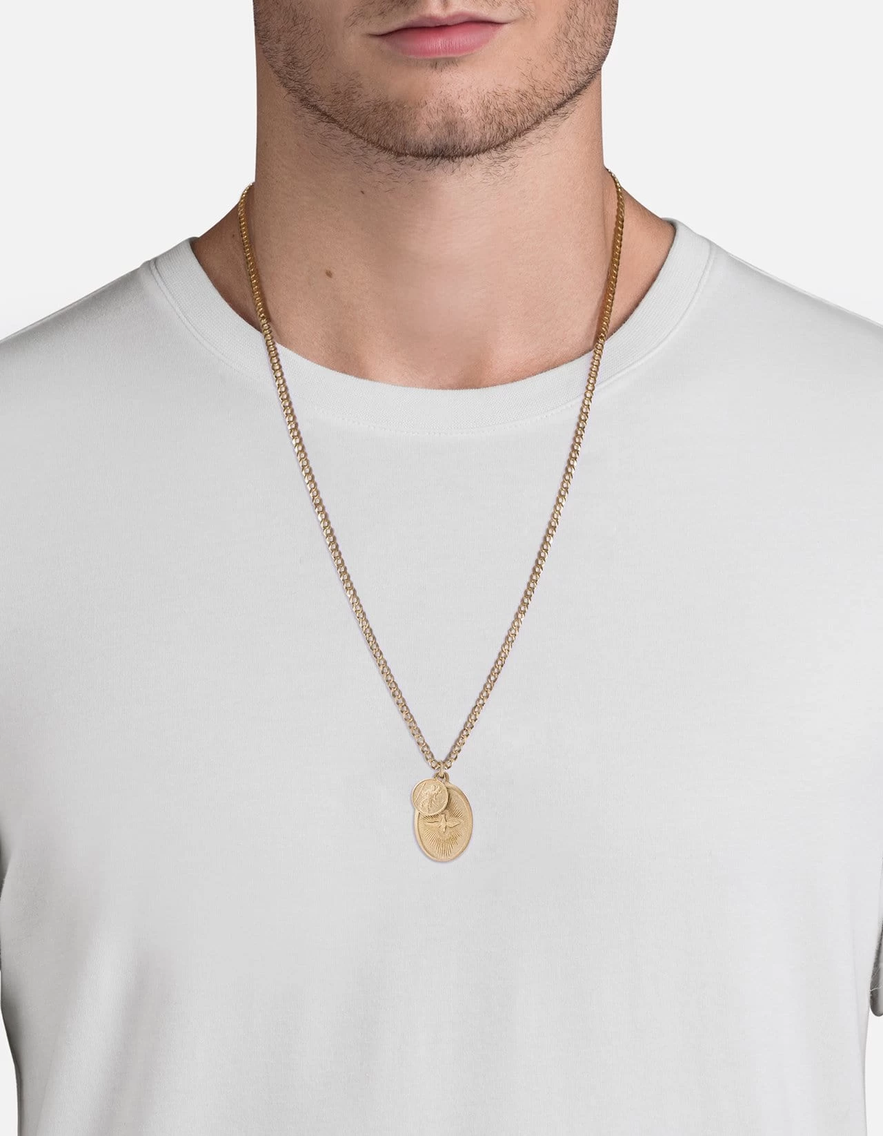 Dove Necklace, Gold 5 Dove Necklace, Gold - Image 3