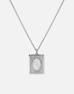 Frame Necklace, Sterling Silver -Online Fashion Accessories 103 0264 color polishedsilver 04 ac9883d6 7630 4a28 8f93 5cf7cf8f652c