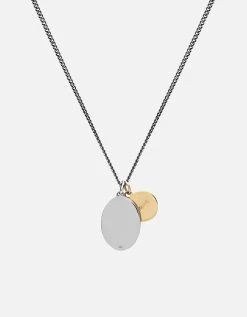 Mini Dove Necklace, Sterling Silver/Gold -Online Fashion Accessories 103 0283 color polishedsilvergold 02 e34c81a6 40c1 465f 94f9 0861d252bee1