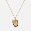 Victoria Necklace, Gold Vermeil/Navy -Online Fashion Accessories 103 0323 color polishedgold 01 bc800689 cef0 48e3 9d2f bb6f5c97cb67