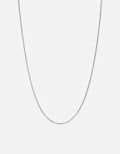 Venetian Chain Necklace, Sterling Silver