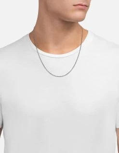 Venetian Chain Necklace, Sterling Silver -Online Fashion Accessories 103 0368 color polishedsilver 03