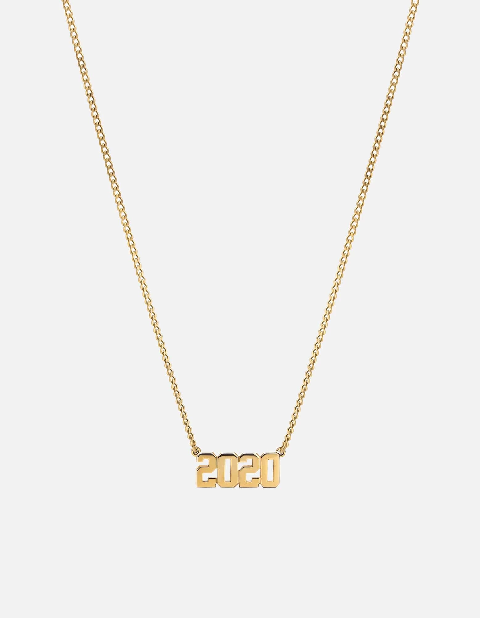Numero Necklace, 14k Gold 3 Numero Necklace, 14k Gold