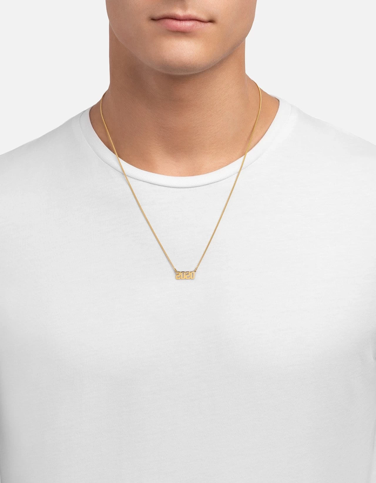 Numero Necklace, 14k Gold 4 Numero Necklace, 14k Gold - Image 2