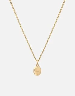 Portal Necklace, Gold Vermeil/Blue 9 Portal Necklace, Gold Vermeil/Blue -Online Fashion Accessories 103 0374 color blue 03