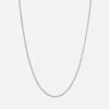 2mm Cuban Chain Necklace, Polished Silver -Online Fashion Accessories 103 0377 color polishedsilver 01