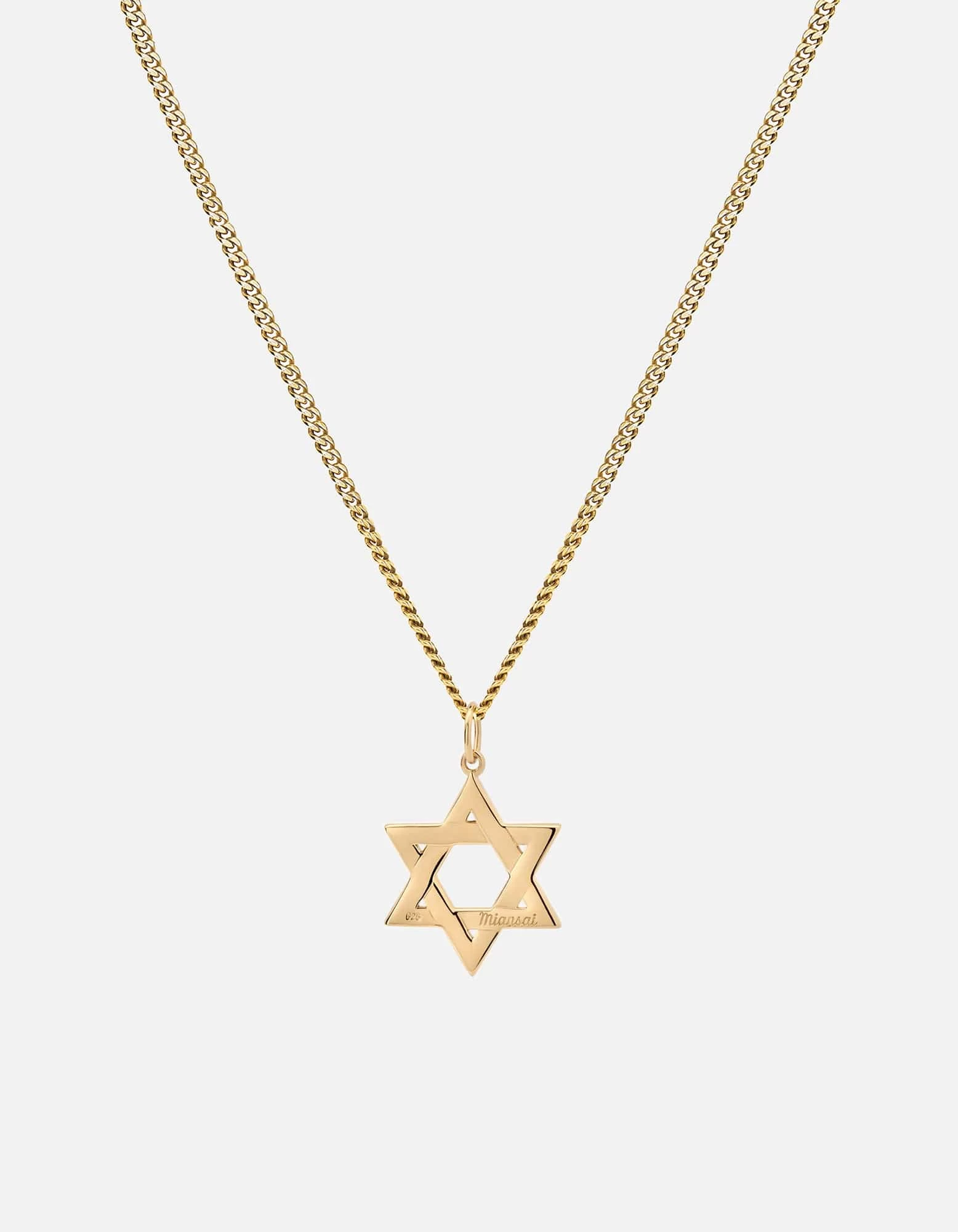 Star Of David I Necklace, 14k Gold 4 Star Of David I Necklace, 14k Gold - Image 2
