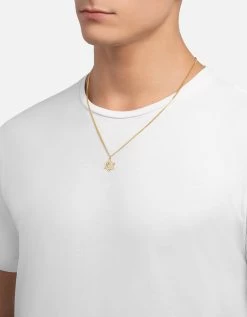 Star Of David I Necklace, 14k Gold 7 Star Of David I Necklace, 14k Gold -Online Fashion Accessories 103 0402 color polishedgold 03