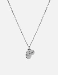 Croix + Mini St Christopher Necklace, Sterling Silver -Online Fashion Accessories 103 0408 color polishedsilver 02